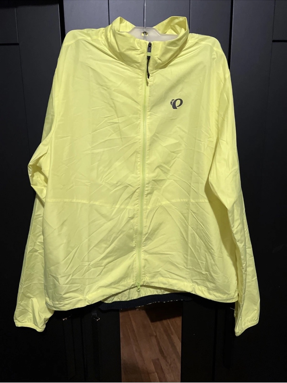 Pearl Izumi Quest Barrier Jacket Men's Size L Screaming Yellow